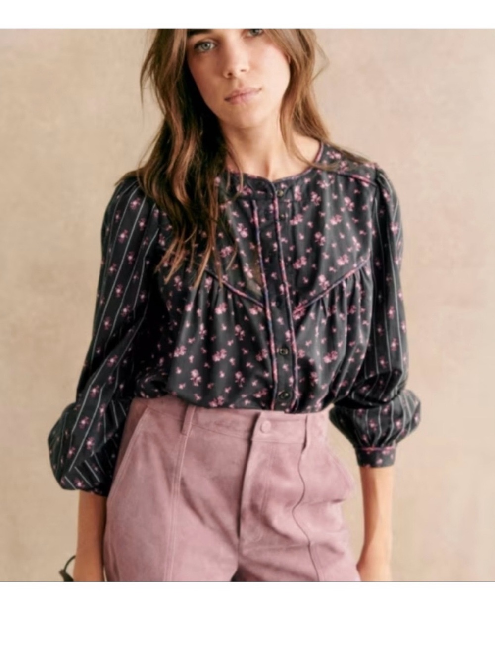 Sezane Milou blouse